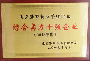 市物业十强企业